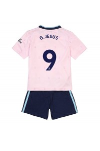 Arsenal Gabriel Jesus #9 Babyklær Tredje Fotballdrakt til barn 2022-23 Korte ermer (+ Korte bukser)